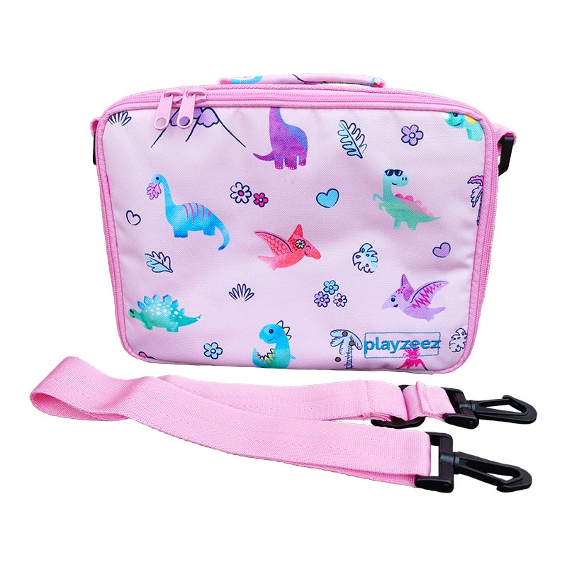 Girls Dinosaur Lunch Box | Back to School | Playzeez